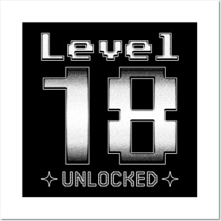 Level 18 Unlocked Posters and Art